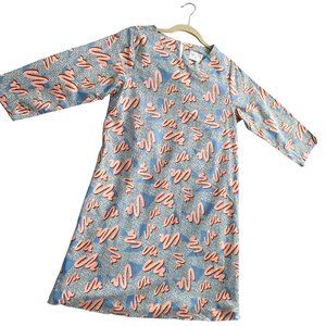 Unique Patterned Shift Dress